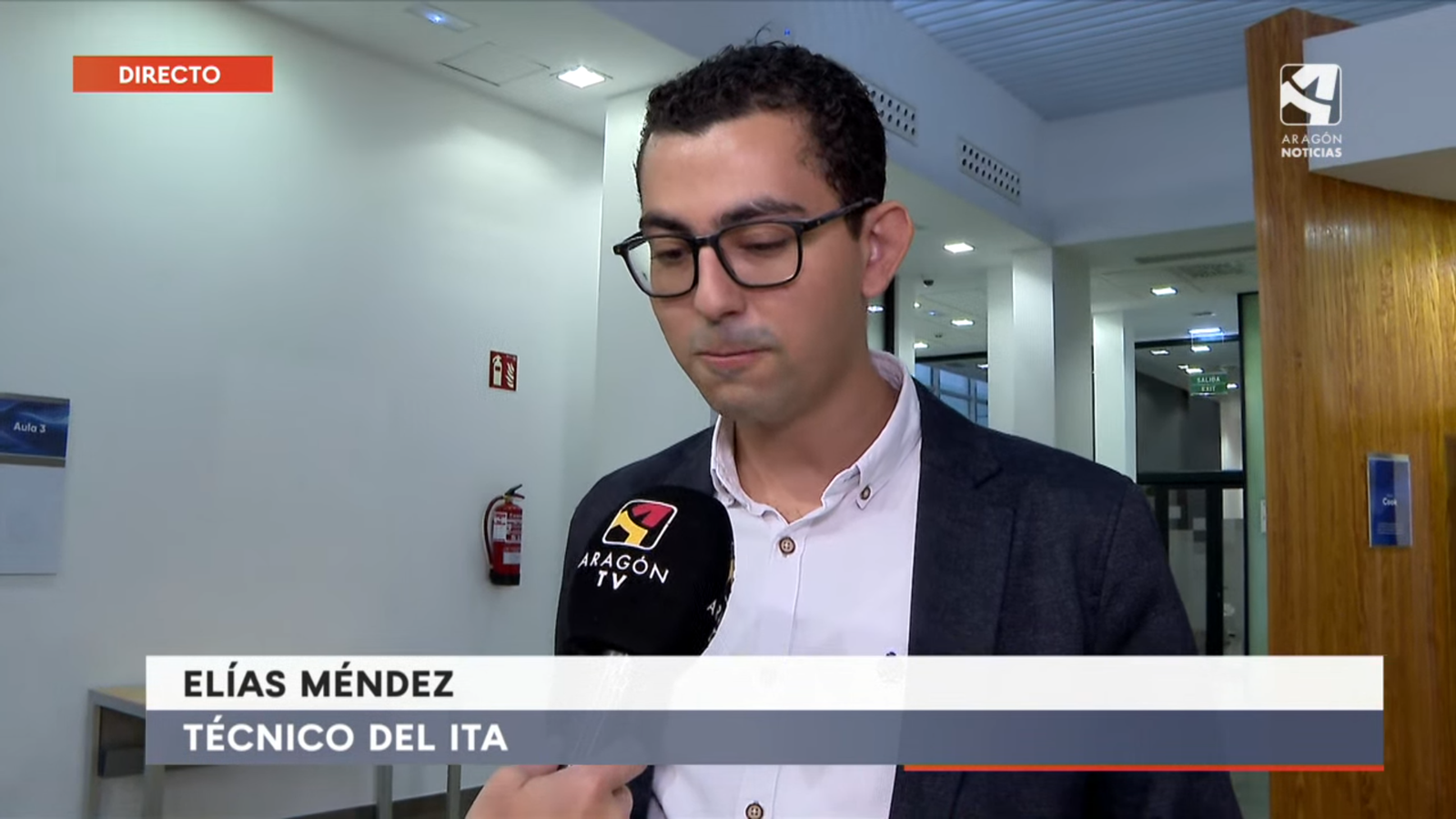 Este viernes hemos conocido a la mascota del Instituto Tecnológico de Aragón.